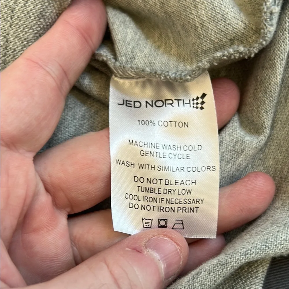 Jed North Gray and Brown Polo - Picture 5 of 5